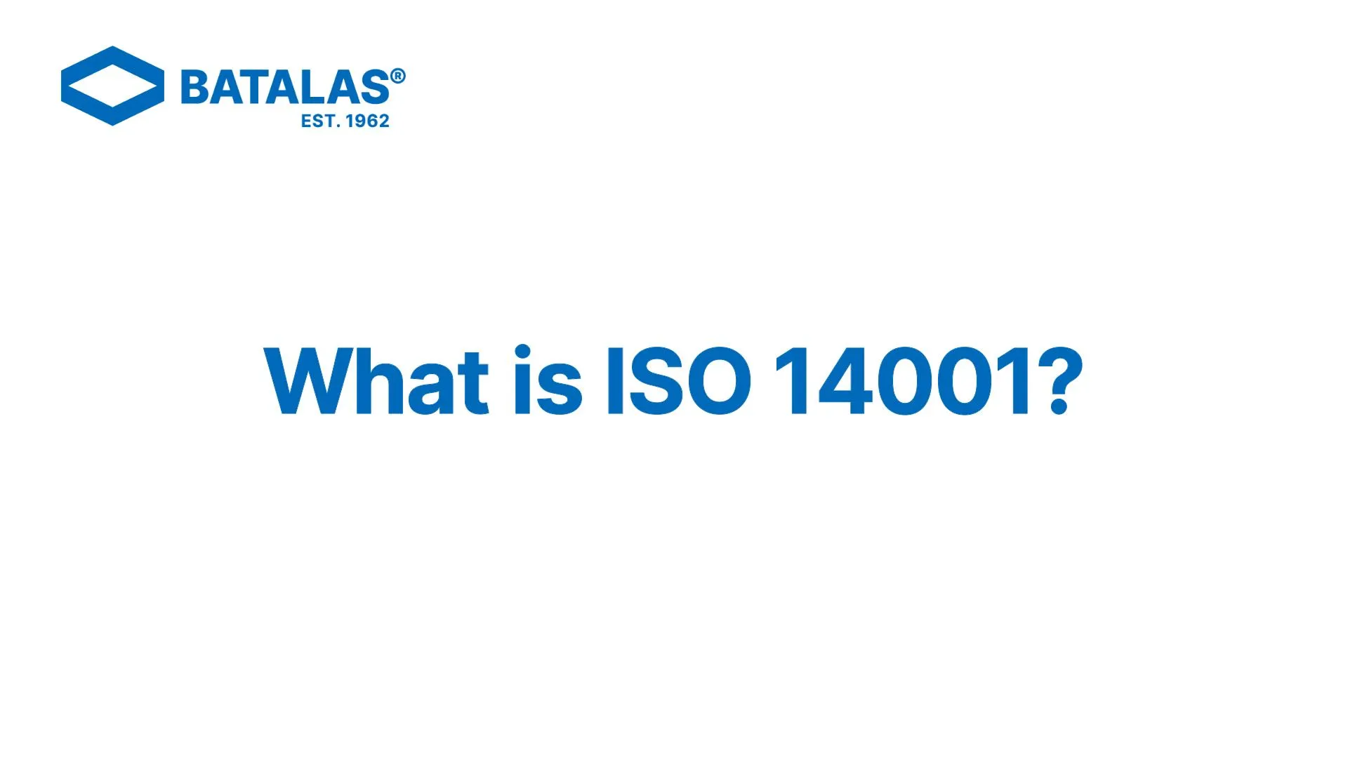 02 What is ISO 14001 Thumbnail