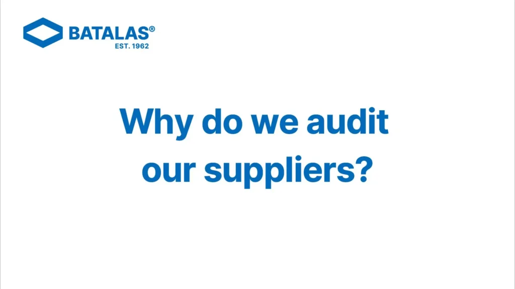 09 Why do we audit our suppliers Thumbnail