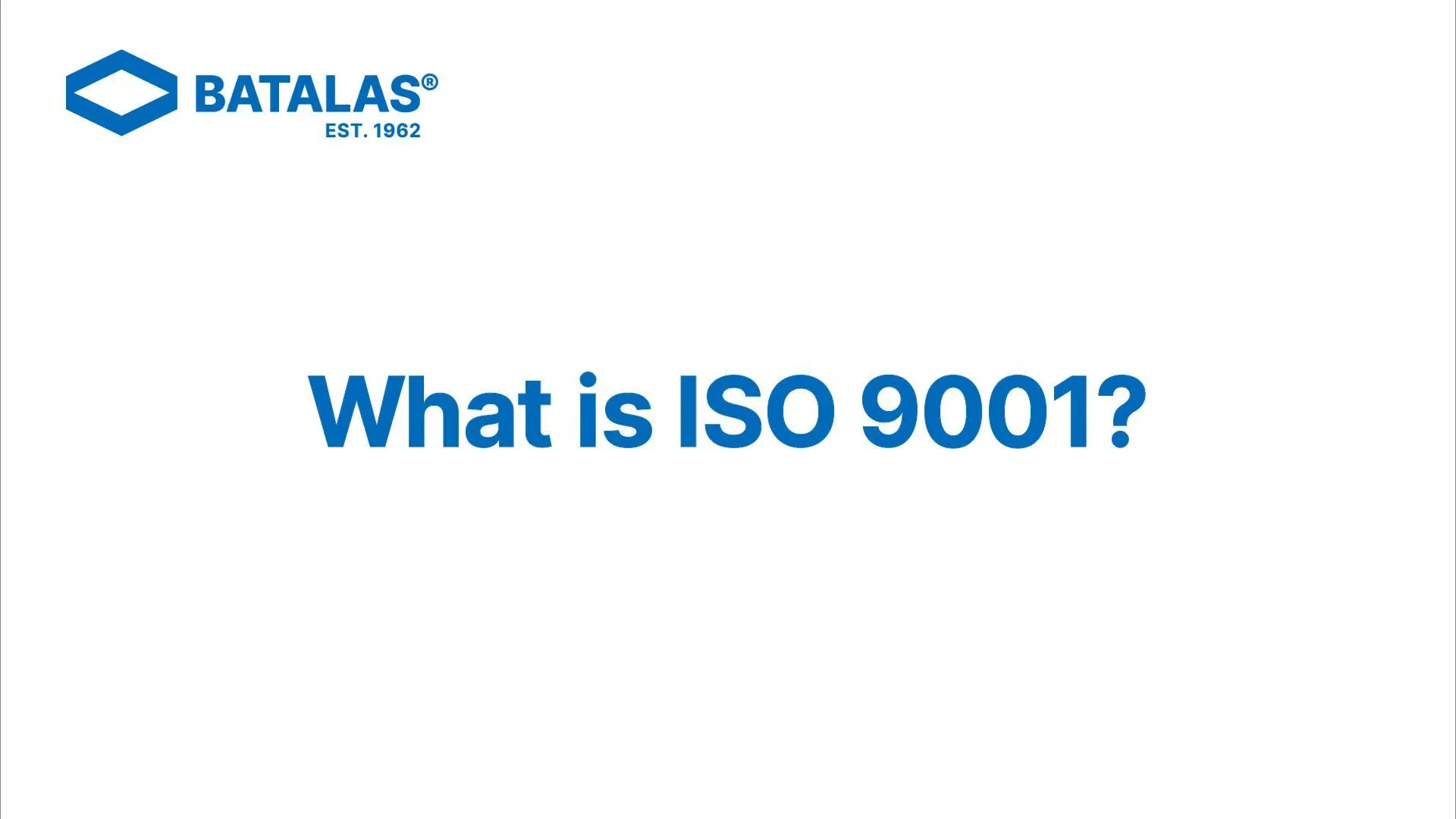 1 What is 9001 Thumbnail