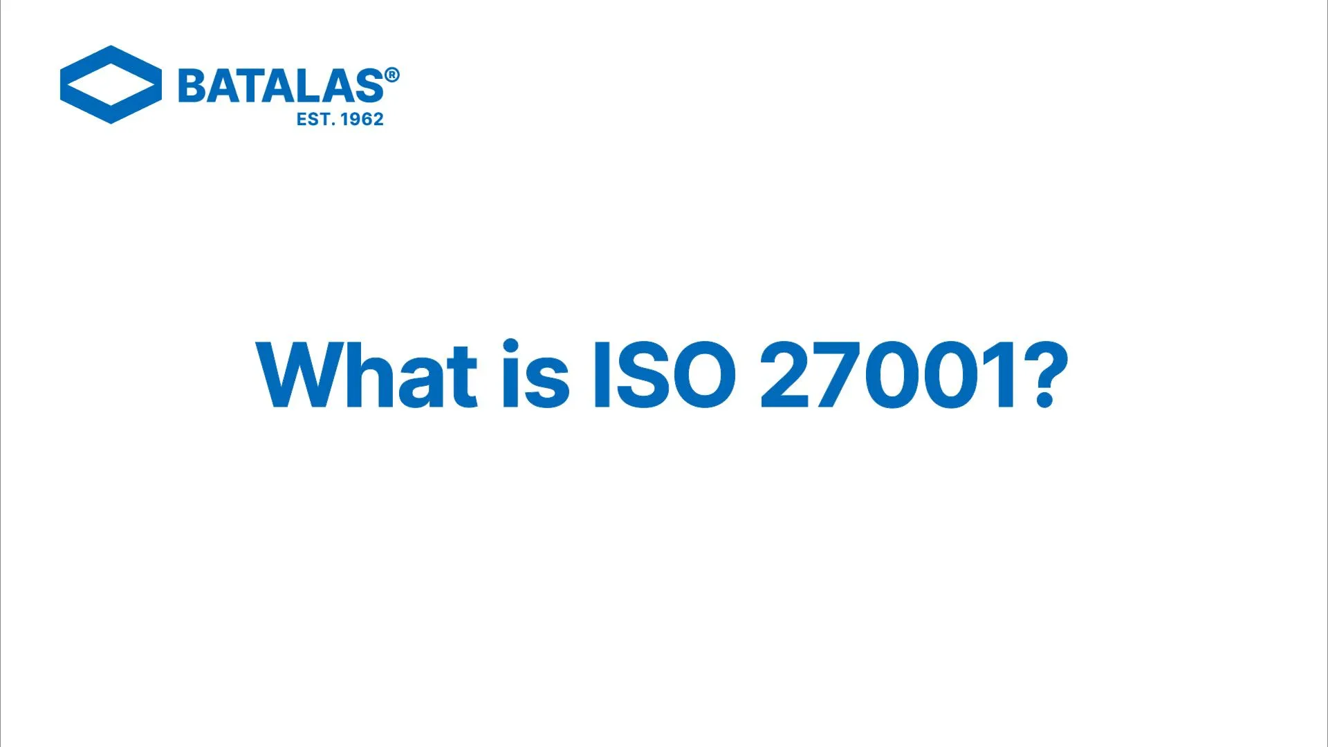 3 What is 27001 Thumbnail